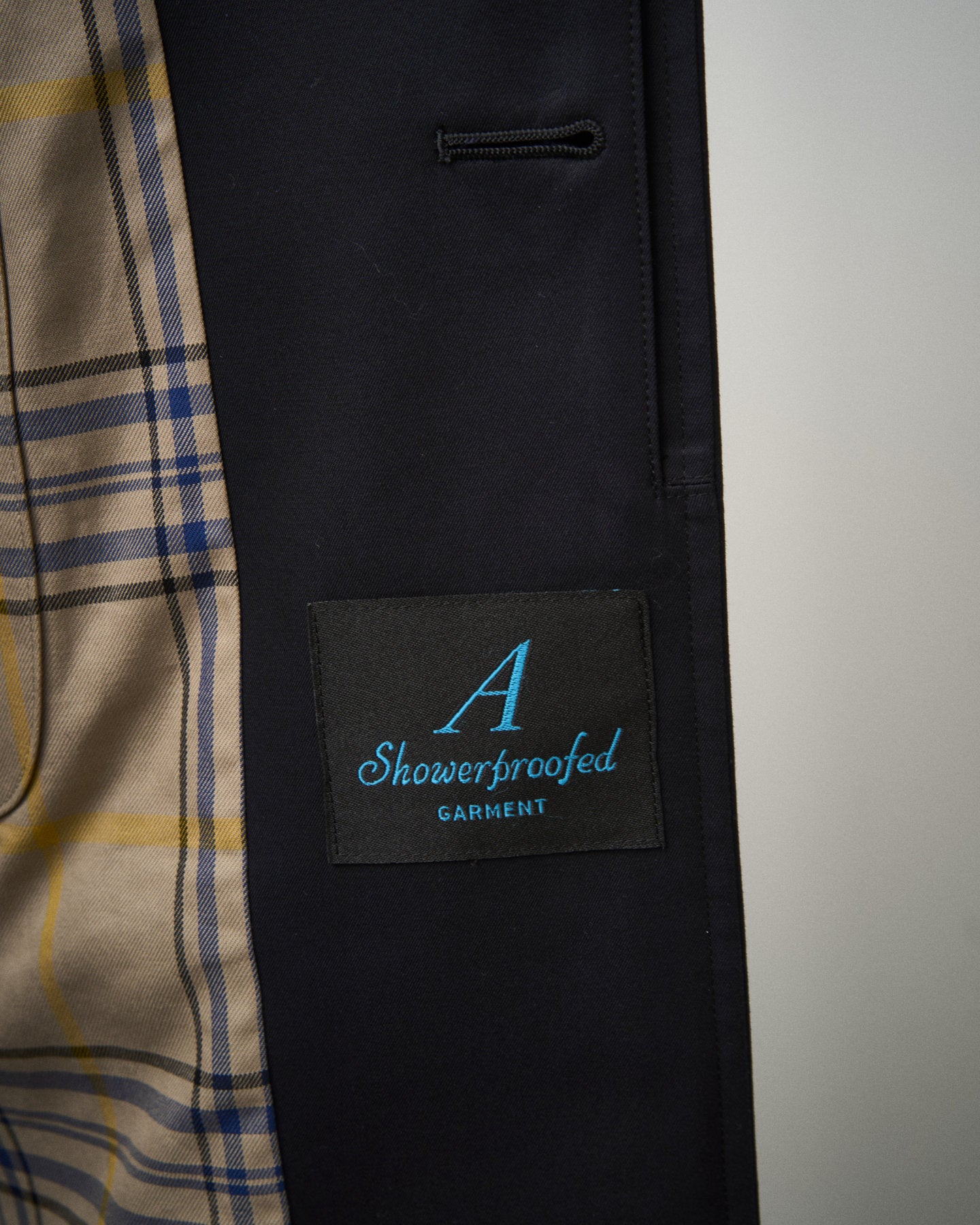 SINGLE RAGLAN COAT 1 / GABARDINE NAVY – ANATOMICA OFFICIAL ONLINE