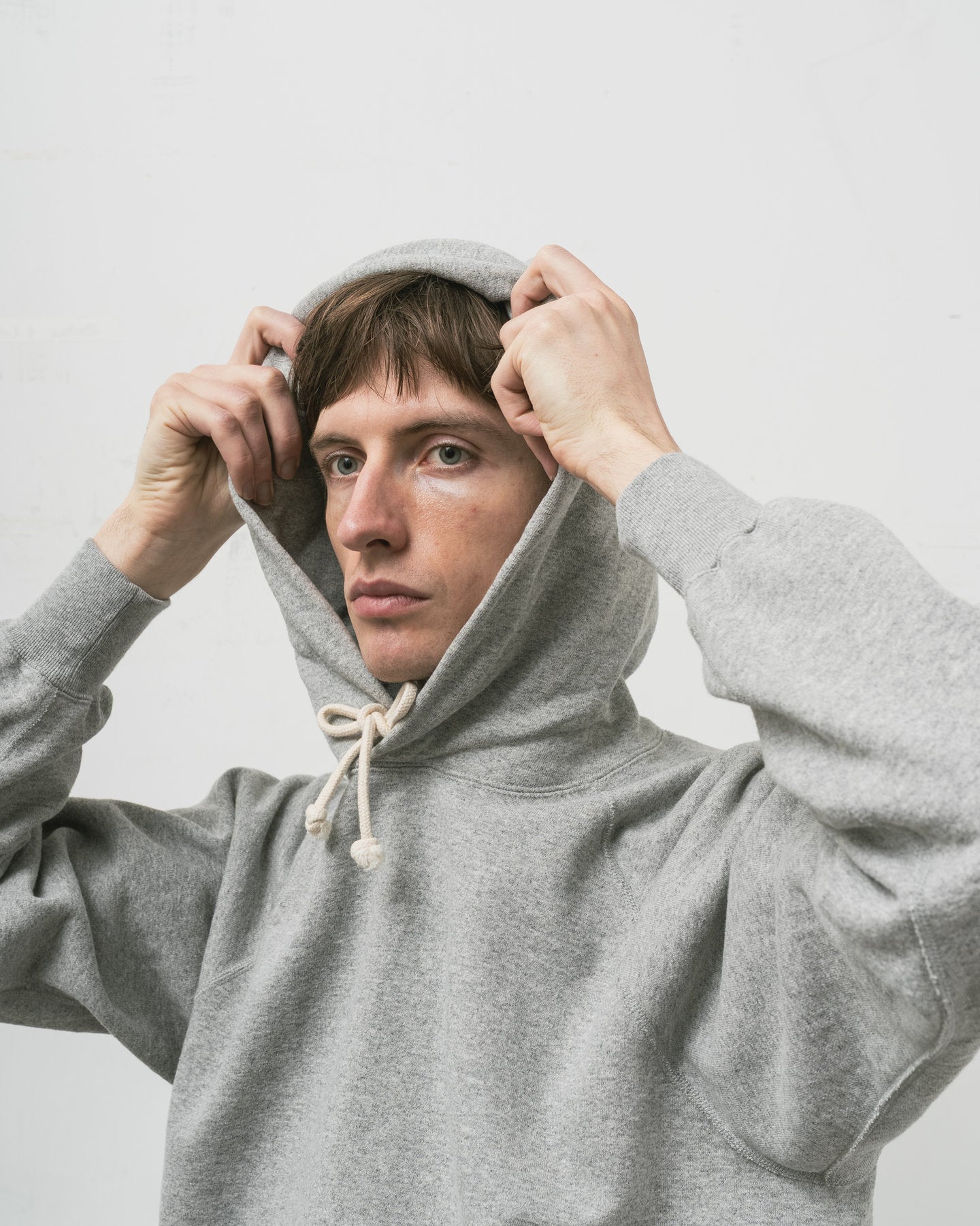 SWEAT RAGLAN PARKA / GREY – ANATOMICA OFFICIAL ONLINE STORE