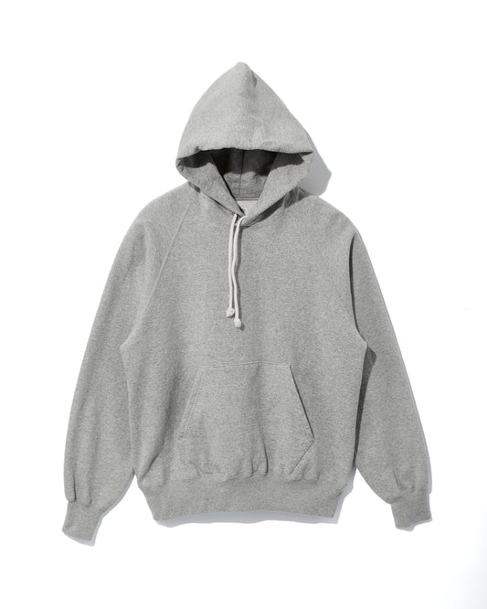 SWEAT RAGLAN PARKA / GREY