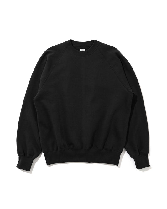 SWEAT RAGLAN / CREW NECK BLACK