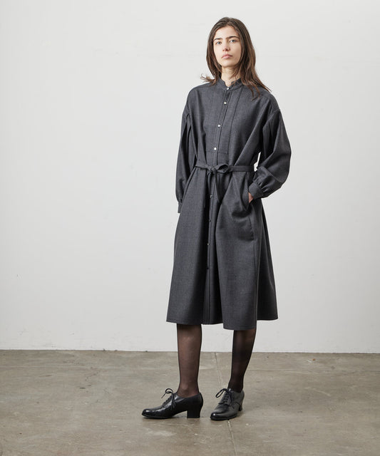 TUSCAN DRESS / WOOL SERGE