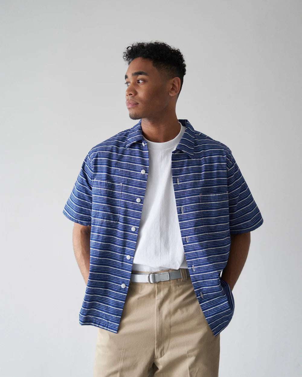 【 BIG YANK 】U54 QLS SHIRTS FUZZY BORDER