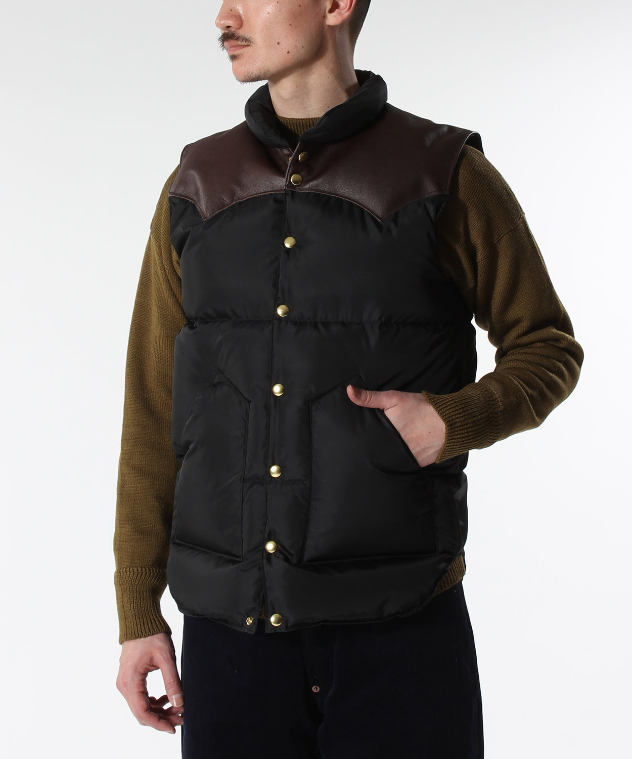 DOWN VEST for ANATOMICA