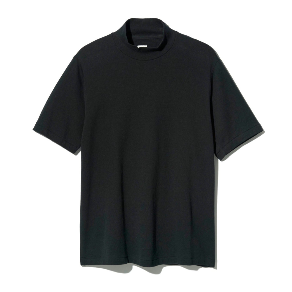 MOCK NECK TEE S/S