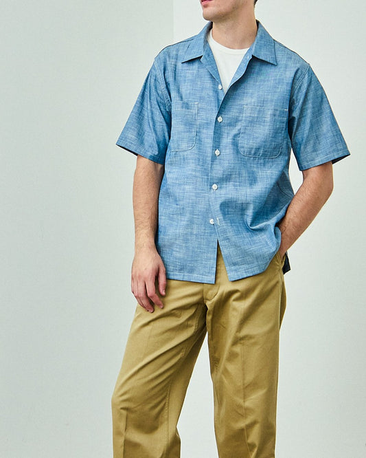 【 BIG YANK 】1954 QLS CHAMBRAY / INDIGO