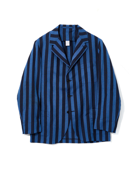 COLLEGE JACKET / FOX LINEN STRIPE