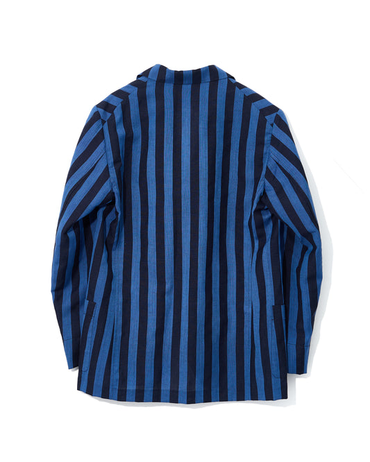 COLLEGE JACKET / FOX LINEN STRIPE